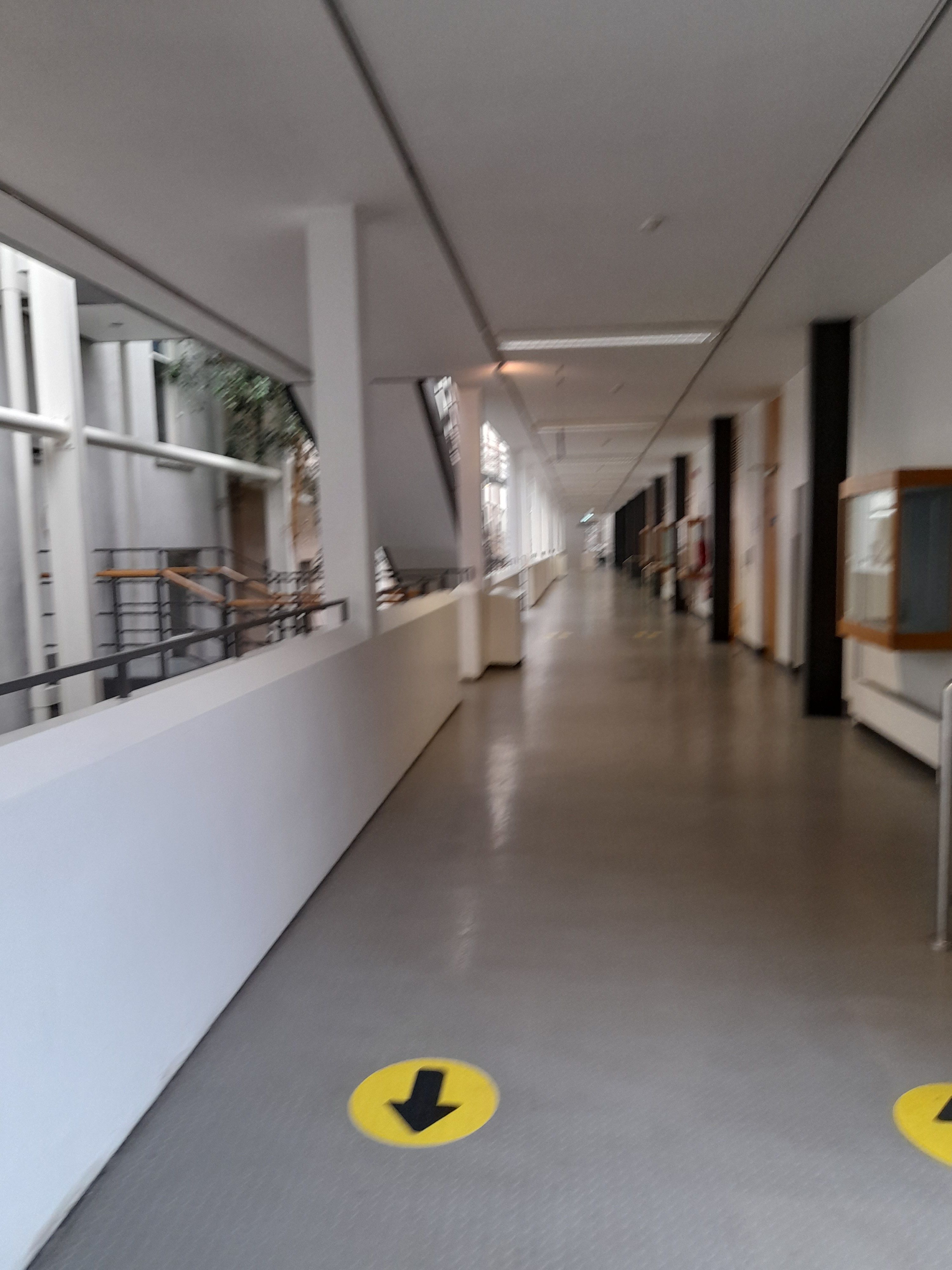 Hamilton 2nd floor walkway